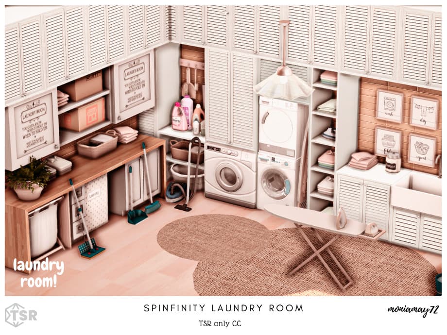 Прачечная Spinfinity Laundry Room (CC lot)